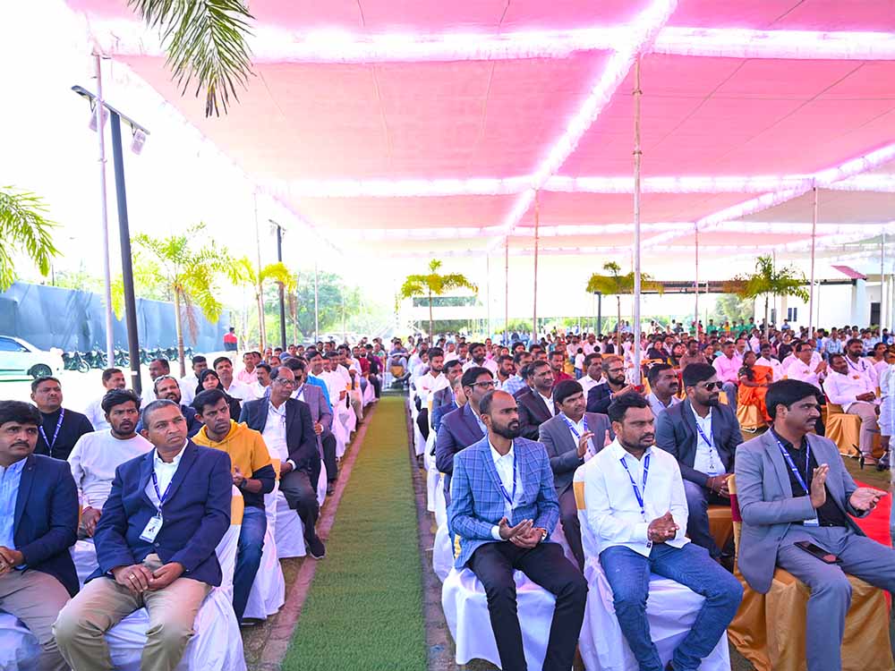 Outdoor event space at Go Ranch Resort – perfect venue for large gatherings, receptions, and business events near Hyderabad