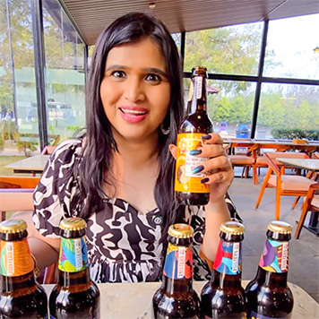 Telugu Actress Srilalitha enjoying her visit at Go Ranch Resort near Hyderabad